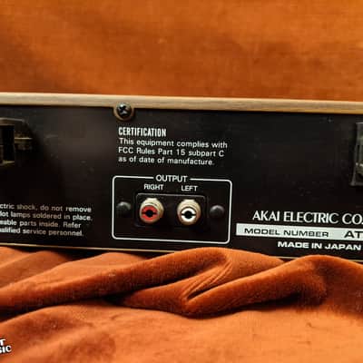 Akai AT-K03 Vintage MIJ AM / FM Stereo Tuner Japan image 8