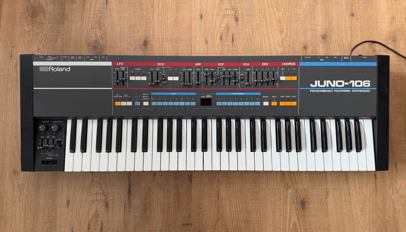 Roland Juno-106 61-Key Programmable Polyphonic Synthesizer (Serviced / Warranty) image 1
