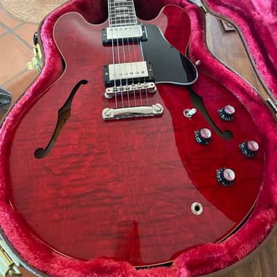 Gibson ES-335 Block 2025 - Figured Sixties Cherry image 1
