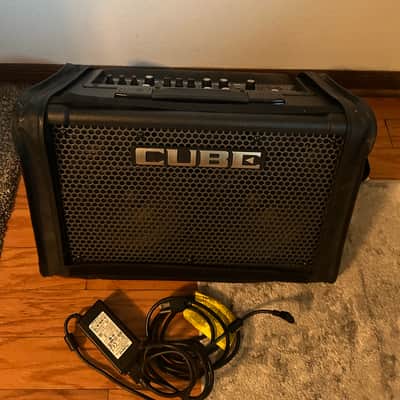 Roland Cube Street EX 2-Channel 50-Watt 2x8" / 2x2" Guitar Combo 2014 - Present - Black image 2