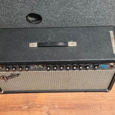 Fender Dual Showman Reverb 2-Channel 100-Watt Guitar Amp Head 1970 - 1976 - Silverface image 4