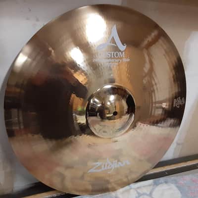 Zildjian 21" A Custom 20th Anniversary Ride Cymbal 2011 - Present - Brilliant image 2