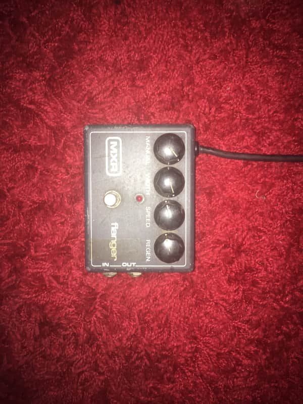 MXR Flanger 1981 Black Siouxsie and The Banshees image 1
