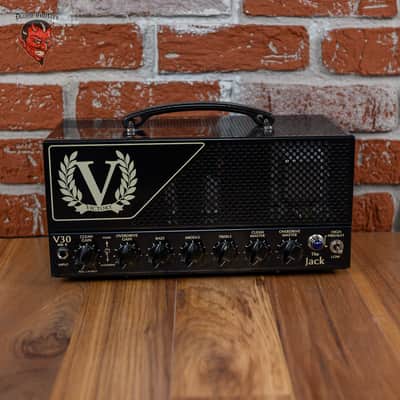 Victory Amps V30 MK II The Jack 2-Channel 42-Watt Guitar Amp Head 2021 Black image 3