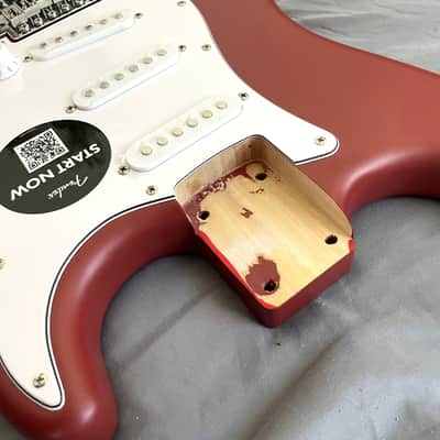 Squier Stratocaster Body Dakota Red (Matte) image 3