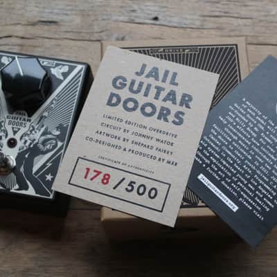 MXR Jail Guitar Doors Overdrive Limited Edition Black / White image 7