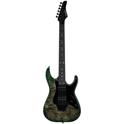Kramer Volante Quilt HHFR Electric Guitar, Ultramarine Burst, Open Box (Very Good) image 3