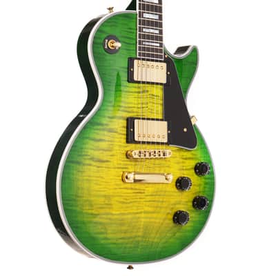 Gibson Custom Shop Les Paul Custom Iguana Burst Gloss Made 2 Measure 2025 Repaired image 14
