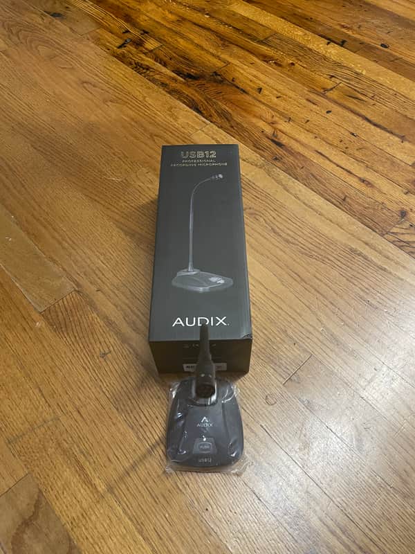 Audix USB12 Desktop Goosneck USB Condenser Mic 2010s - Black image 1