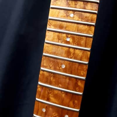 Master Grade Roasted Birdseye maple one piece Strat neck image 9