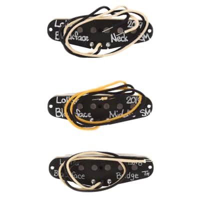 Lollar Sixty-Four Strat Staggered Pole Pickup Set Parchment image 2