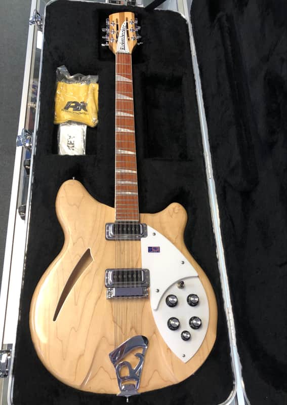 Rickenbacker 360 12 String Electric 2009, Maple Glo with Hardshell Case - Pre Owned image 1