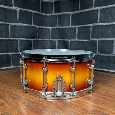 Pearl Reference Pure 6.5x14 Snare Drum – Honeyburst • Premium Hybrid Shell • Studio‑Grade Sensitivity • Explosive Projection • PURESOUND Equalizer Upgrade • Mint Condition image 16