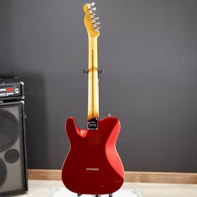 Fender American Ultra II Telecaster Maple Fingerboard Sinister Red image 8