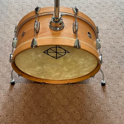 Dixon Little Roomer 7x20 Bass Drum with case and hoop protector image 4