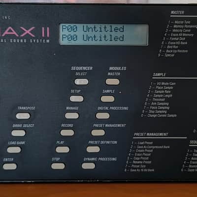 E-MU Systems EMAX II model 2202