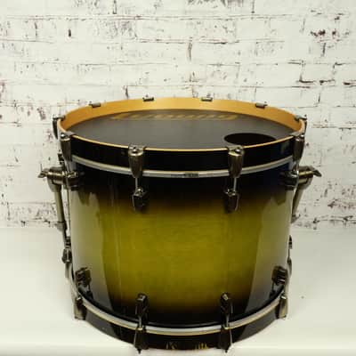 Ludwig Pro Beat Epic Series 4-Piece Drum Kit Olive Green Burst (24/13/16/18) image 8