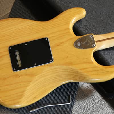 1973 Fender Stratocaster Electric Guitar Natural + OHSC image 13