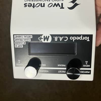 Two Notes Audio Engineering Torpedo CAB M+ Impulse Response interface speaker simulator In hard case image 5