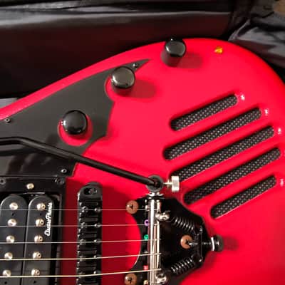 ElectroPhonic Inovations Model One Guitar 2020 - Scarlet Red image 9