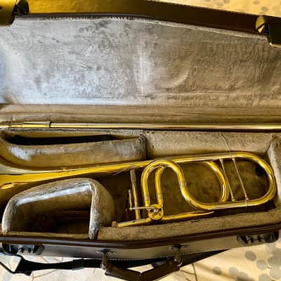 S. E. Shires Custom Alto Trombone w/ Bb Attachment 2020 Yellow Brass image 11