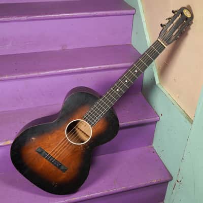 1930s Oahu (Kay) Squareneck Hawaiian Parlor Guitar (VIDEO! Fresh Work, Ready) image 1