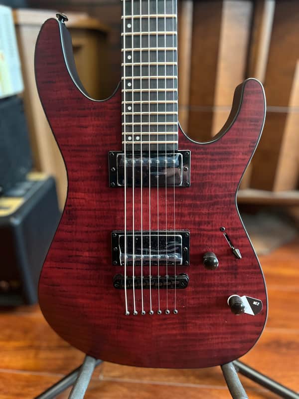 ESP LTD M-207BDX 2026 - Crimson Red Satin