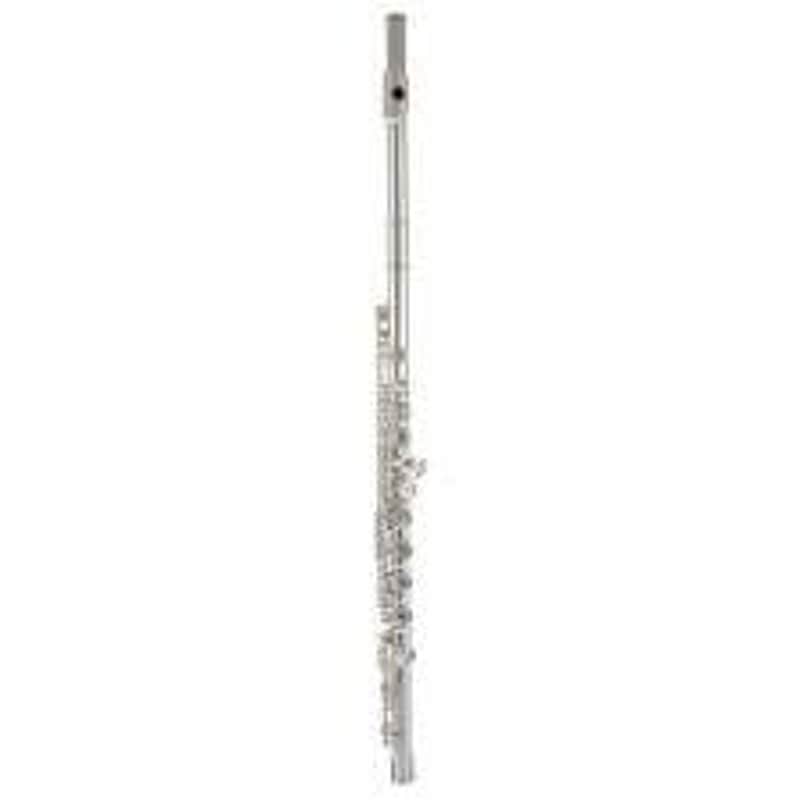 Azumi Professional Flute Open Hole Silver Headjoint Silver Body C# Trill Key image 1