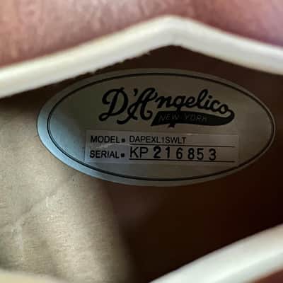 Used D'Angelico Premier EXL-1 Archtop Hollowbody Electric Guitar DAPEXL1SWLT Satin Walnut image 16