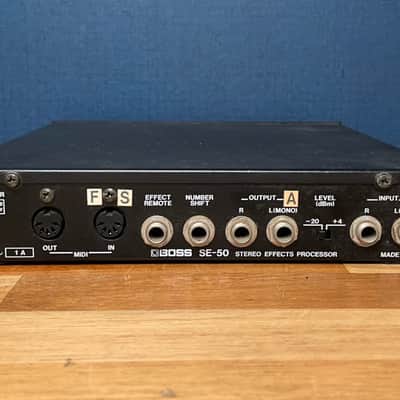 Boss SE-50 Stereo Effects Processor - Black image 4