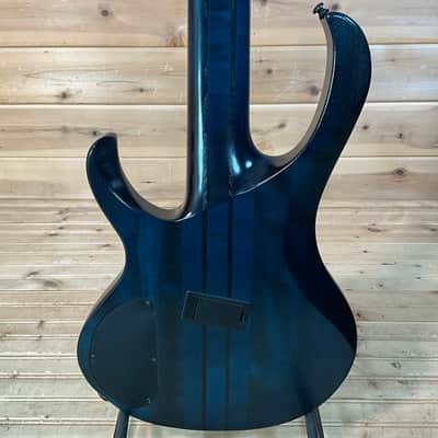 Ibanez BTB705LM 5-String Electric Bass - Cosmic Blue Starburst image 4