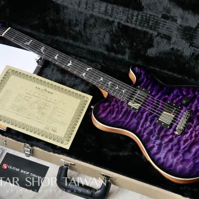 Nik Huber Dolphin II Hand-selected 5A Top-Purple Burst image 1
