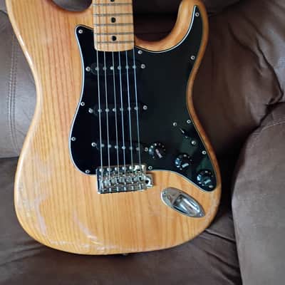 Fender Stratocaster 1979 Natural Finish American USA Vintage 70s Strat Guitar with Lindy Fralin pickups plus original Fender pickups image 3
