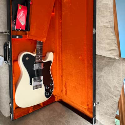 Fender Vintage American II ‘77 Telecaster Custom 2022 - White image 5