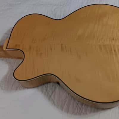 90s Epiphone Joe Pass Emperor I — Rare Early Deep Body Spec (Samick MIK) w/ OHSC - Gorgeous Natural Finish 1990s Natural image 12