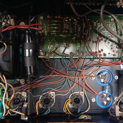 1970-72 Ampeg VT-22 100-Watt 2x12" Guitar Combo Serviced F&T Capacitors Vintage 7027A image 16