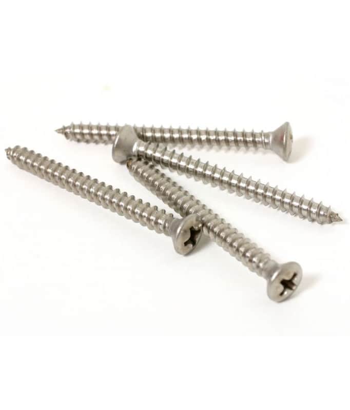 Screw Set, Neck Plate Screws, Stainless image 1