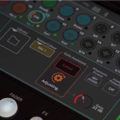 Allen & Heath Allen & Heath CQ-18T 18 Channel Digital Mixer Open Box image 6