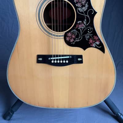 1977 Yamaha FG-401W – MIJ, Ebony fingerboard & Bridge, Excellent image 8