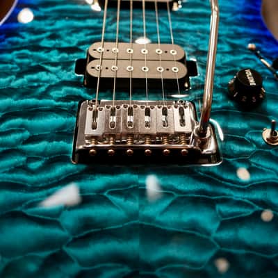 Charvel PRO-MOD DK24 HH 2PT CM QM 2025 - Chlorine Burst image 4