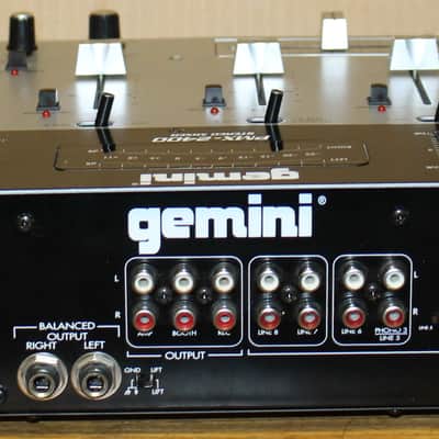 Gemini   PMX-2400  4 channel Mixer with Sampler image 3