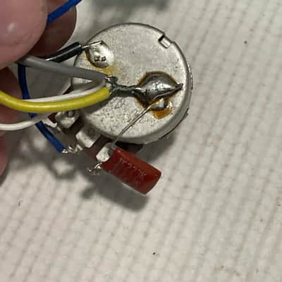 1983 Matsumoku Japan Kramer Focus 2000 Guitar Wiring Harness Electronics image 9