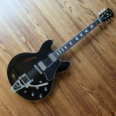 Gibson Memphis ES-330L Humbucker 2015 Ebony image 3