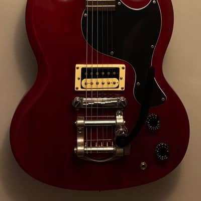 Epiphone SG Junior 2002 - Bigsby Style Tremolo - Cherry image 1