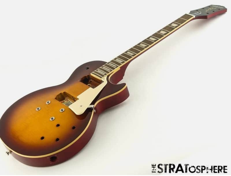 USED Epiphone Les Paul Standard 60s BODY & NECK &PG Mahogany Slim Taper Iced Tea image 1