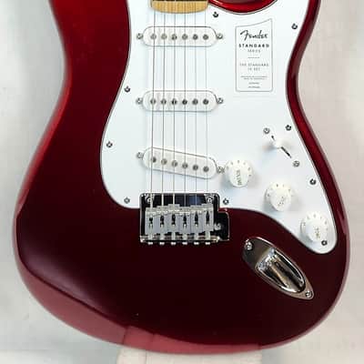 Fender Standard Stratocaster, Maple Fingerboard, Candy Cola image 6