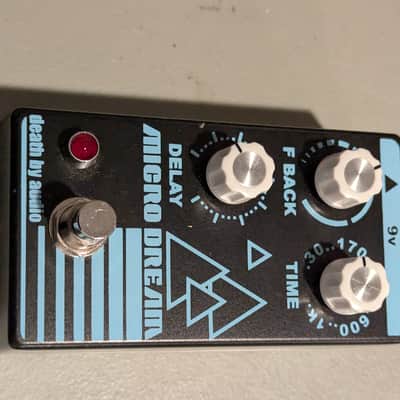Death By Audio Micro Dream Delay 2010s - Black/Blue image 1