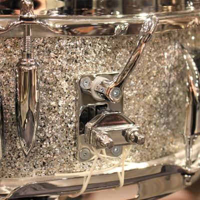 Sonor Vintage Series 5x14 Silver Glitter Snare Drum - New! image 3