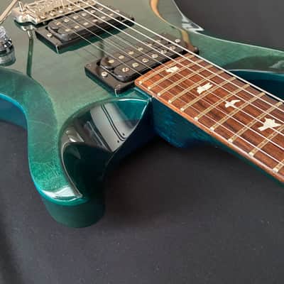 PRS S2 Custom 24 2015 - Teal Black Japan Limited Color ★Playthrough video available★ image 14