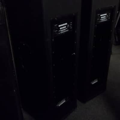 Mackie SA-1232 Tri-Amplified Active Sound Reinforced Dual 12" Speakers Black image 8